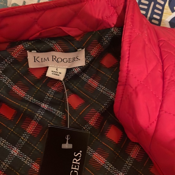 Kim Rogers Quilted vest Size L - Picture 5 of 6